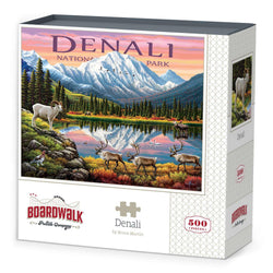 Denali National Park 500 Piece Jigsaw Puzzle Boardwalk (ONLINE ORDER ONLY)