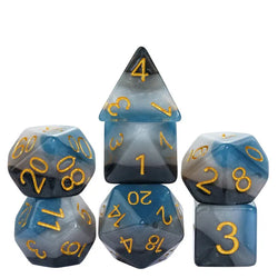 Denim Swirls RPG Dice Set (ONLINE ORDER ONLY)