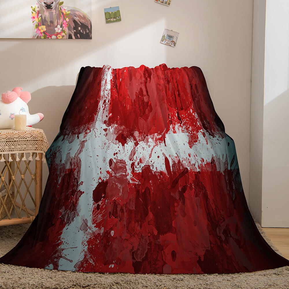 Famous Country National Flag Flannel Fleece Throw Blanket Bedding Sets (Online Order Only)