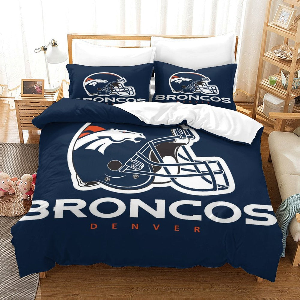 Denver Broncos Bedding Set Duvet Cover Without Filler (Online Order Only)