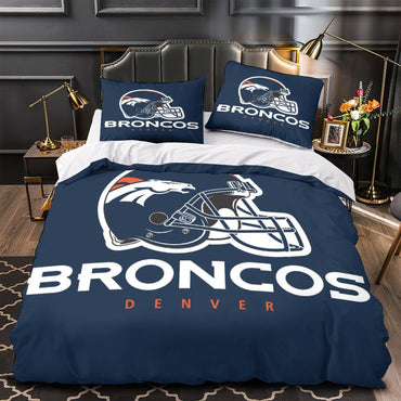 Denver Broncos Bedding Set Duvet Cover Without Filler (Online Order Only)