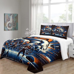 Denver Broncos Bedding Set Duvet Cover Without Filler (Online Order Only)