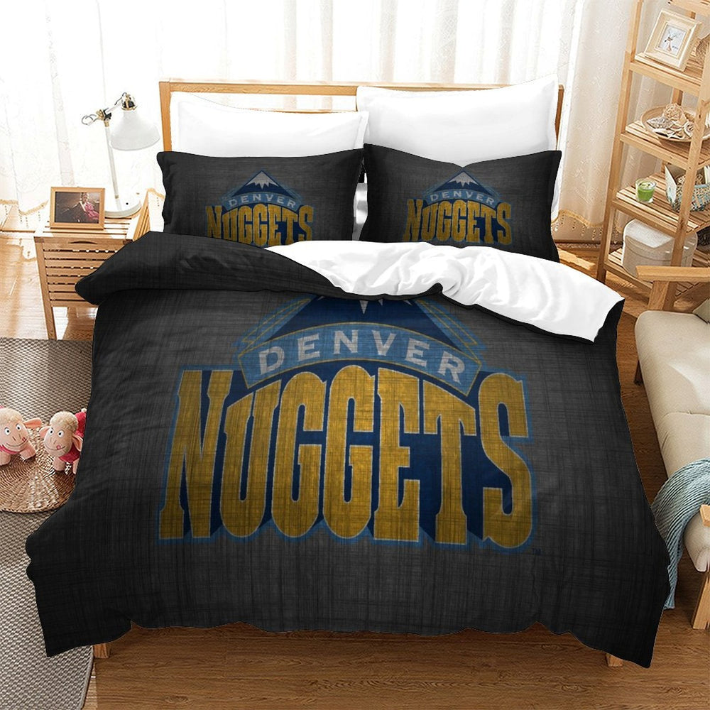 Denver Nuggets Bedding Set Duvet Cover Without Filler (Online Order Only)