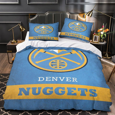 Denver Nuggets Bedding Set Duvet Cover Without Filler (Online Order Only)