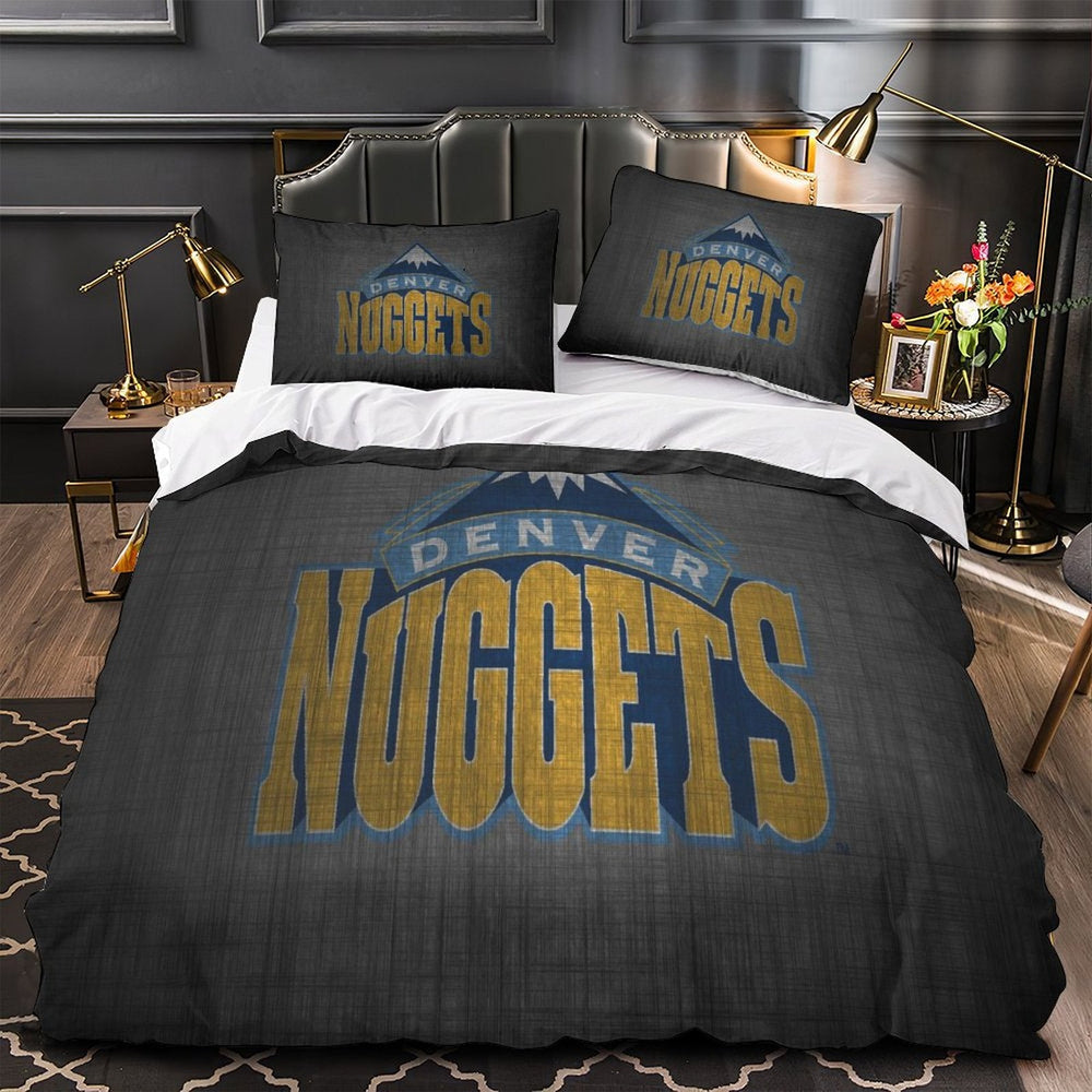 Denver Nuggets Bedding Set Duvet Cover Without Filler (Online Order Only)