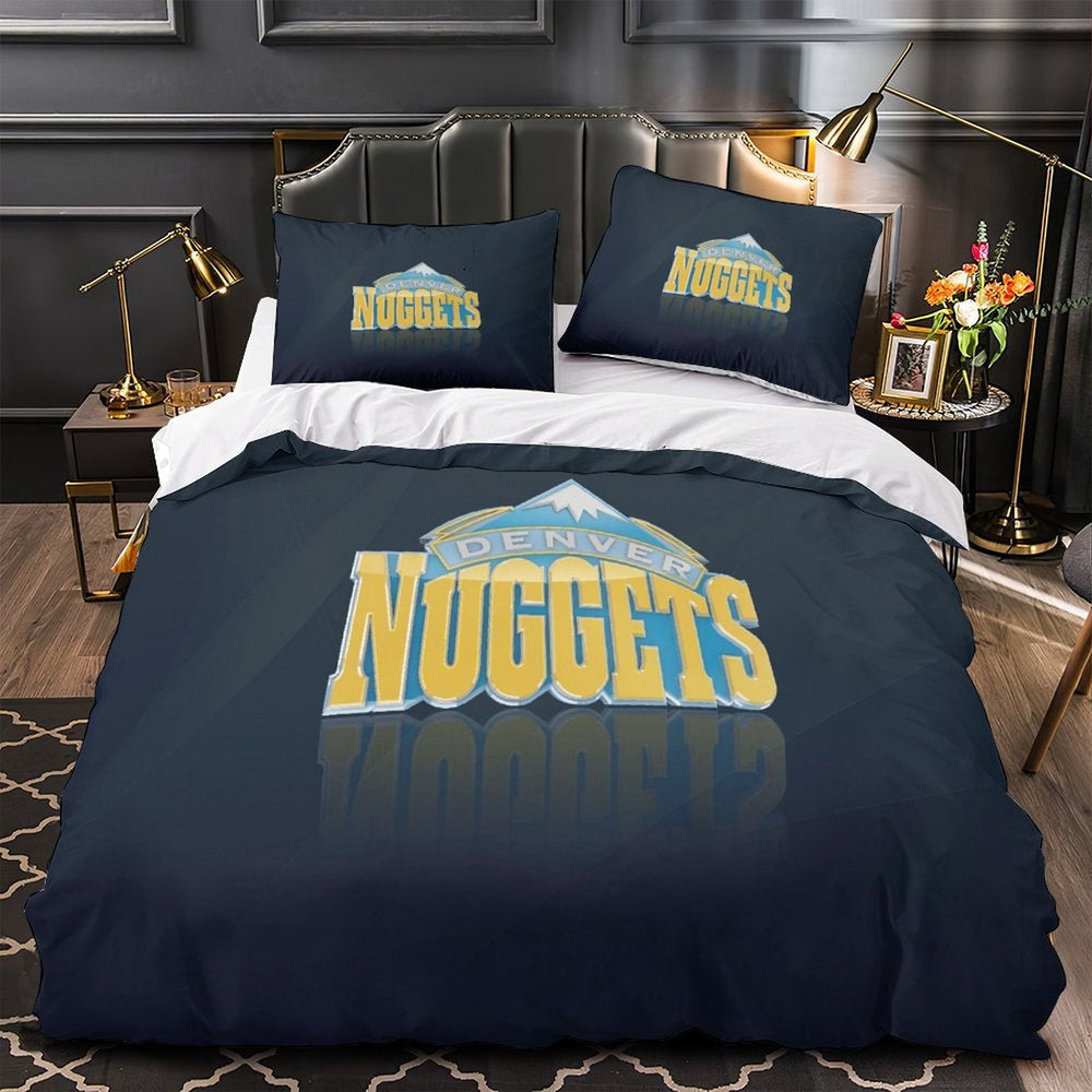 Denver Nuggets Bedding Set Duvet Cover Without Filler (Online Order Only)