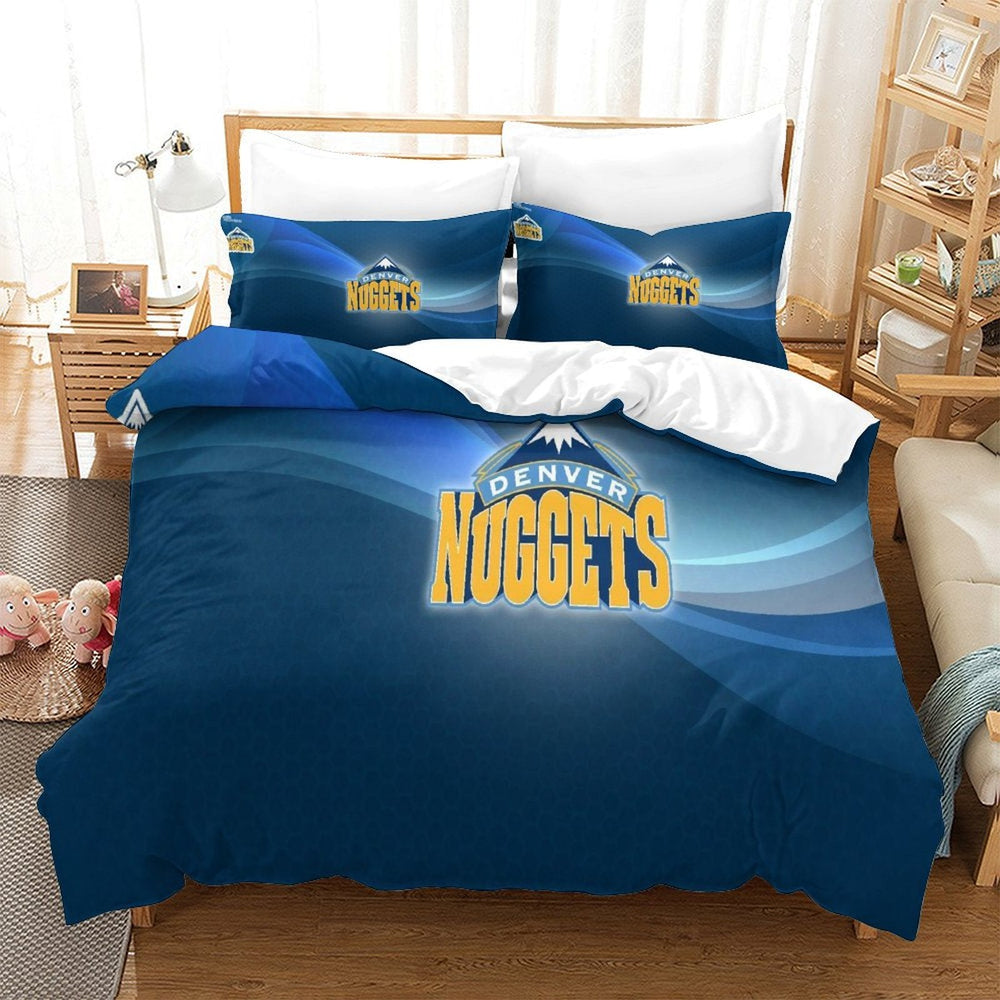 Denver Nuggets Bedding Set Duvet Cover Without Filler (Online Order Only)