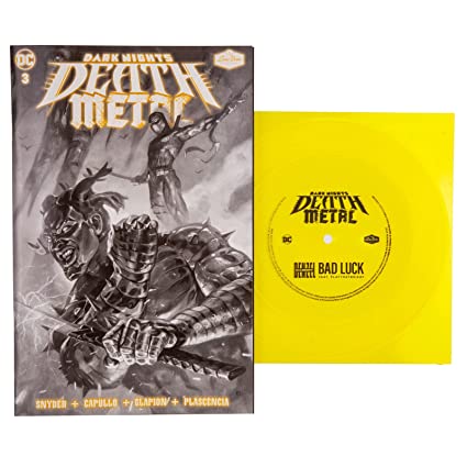 Denzel Curry - Bad Luck (Dark Nights: Death Metal #3 Soundtrack) (Colored Vinyl, Yellow, Indie Exclusive) (Comic Book) [Vinyl] (ONLINE ORDER ONLY)