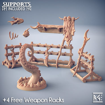 3D Printed Artisan Guild Standalone Weapons and Spells Depth Ones Set 28mm 32mm (Online Only)