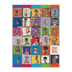 Derrick Adams x DreamYard 500 Piece Double-Sided Jigsaw Puzzle Galison (ONLINE ORDER ONLY)