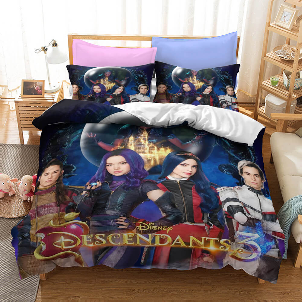Descendants Bedding Set Quilt Duvet Cover Without Filler (Online Order Only)