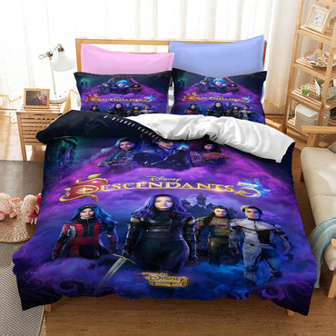 Descendants Bedding Set Quilt Duvet Cover Without Filler (Online Order Only)