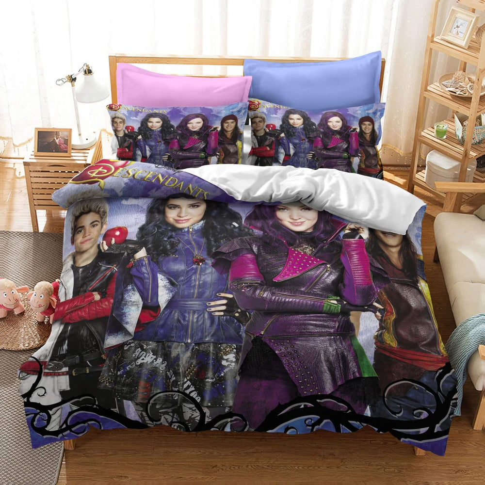 Descendants Bedding Set Quilt Duvet Cover Without Filler (Online Order Only)