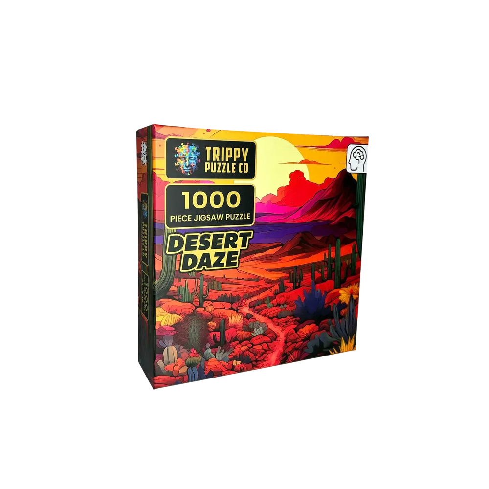 Desert Daze 1000 Piece Jigsaw Puzzle Trippy (ONLINE ORDER ONLY)