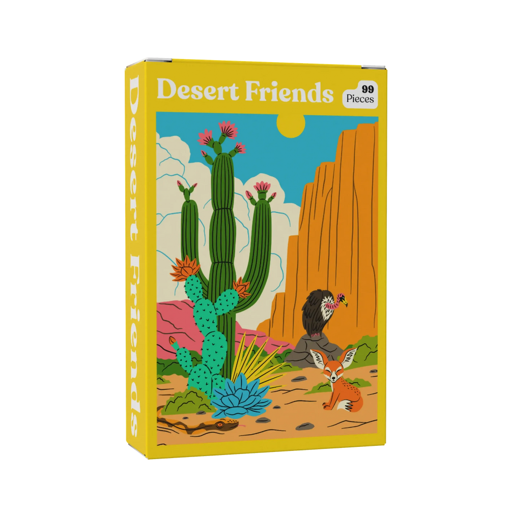 Desert Friends 99 Piece Mini Jigsaw Puzzle Puzzledly (ONLINE ORDER ONLY)
