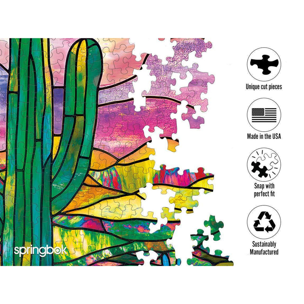 Desert Glow 500 Piece Jigsaw Puzzle Springbok