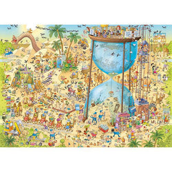 Desert Habitat Funky Zoo 1000 Piece Jigsaw Puzzle Heye (ONLINE ORDER ONLY)