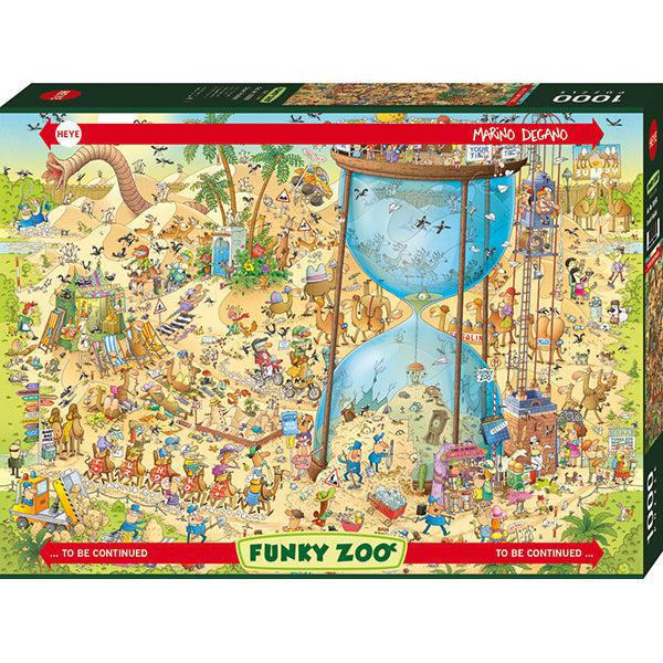 Desert Habitat Funky Zoo 1000 Piece Jigsaw Puzzle Heye (ONLINE ORDER ONLY)