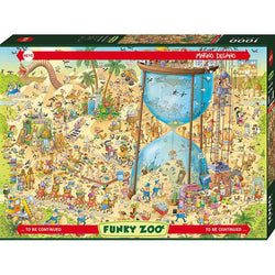 Desert Habitat Funky Zoo 1000 Piece Jigsaw Puzzle Heye (ONLINE ORDER ONLY)