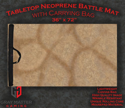 Desert Paths - Neoprene Battle Mat with Bag (Online Order Only)