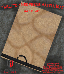 Desert Paths - Neoprene Battle Mat with Bag (Online Order Only)