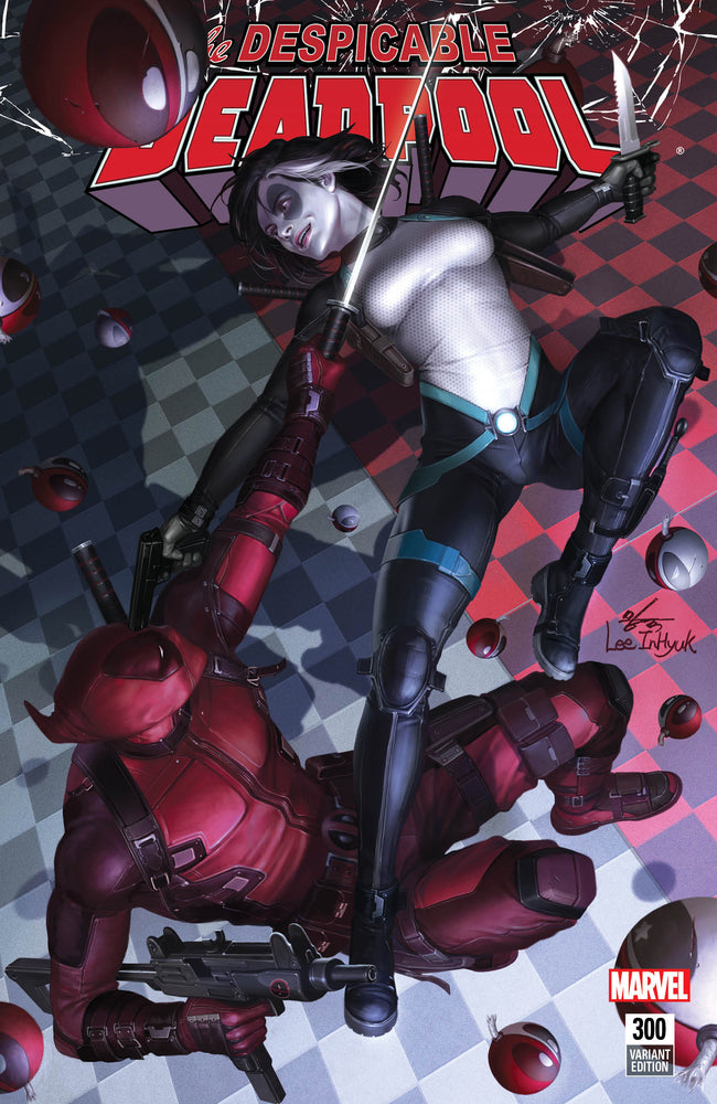 Despicable Deadpool 300 Marvel In-Hyuk Lee Variant Golden Apple Comics (ONLINE ORDER ONLY)