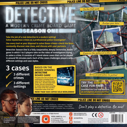 Detective: A Modern Crime Board Game Season One (ONLINE ORDER ONLY)