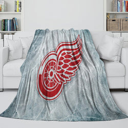 Detroit Red Wings Blanket Flannel Throw Kids Room Decoration (Online Order Only)