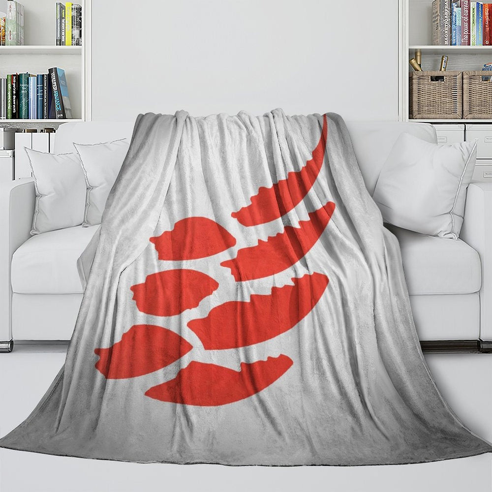 Detroit Red Wings Blanket Flannel Throw Kids Room Decoration (Online Order Only)