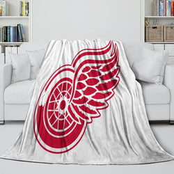 Detroit Red Wings Blanket Flannel Throw Kids Room Decoration (Online Order Only)