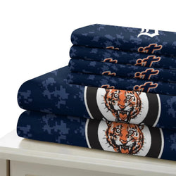 Detroit Tigers Bedding Set Quilt Cover Without Filler (Online Order Only)