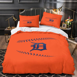 Detroit Tigers Bedding Set Quilt Cover Without Filler (Online Order Only)