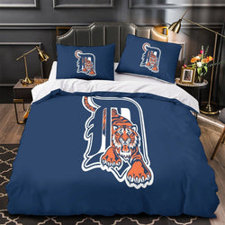 Detroit Tigers Bedding Set Quilt Cover Without Filler (Online Order Only)