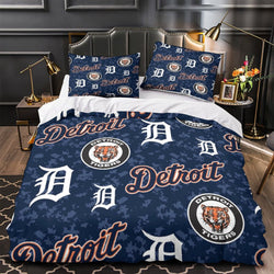 Detroit Tigers Bedding Set Quilt Cover Without Filler (Online Order Only)