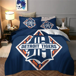 Detroit Tigers Bedding Set Quilt Cover Without Filler (Online Order Only)