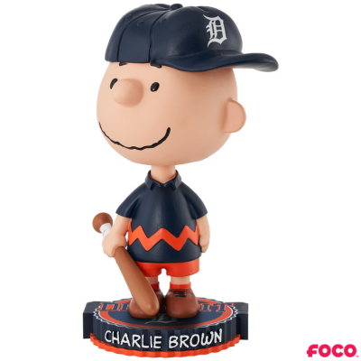 Charlie Brown Peanuts Bighead MLB Bobbleheads (ONLINE ORDER ONLY)