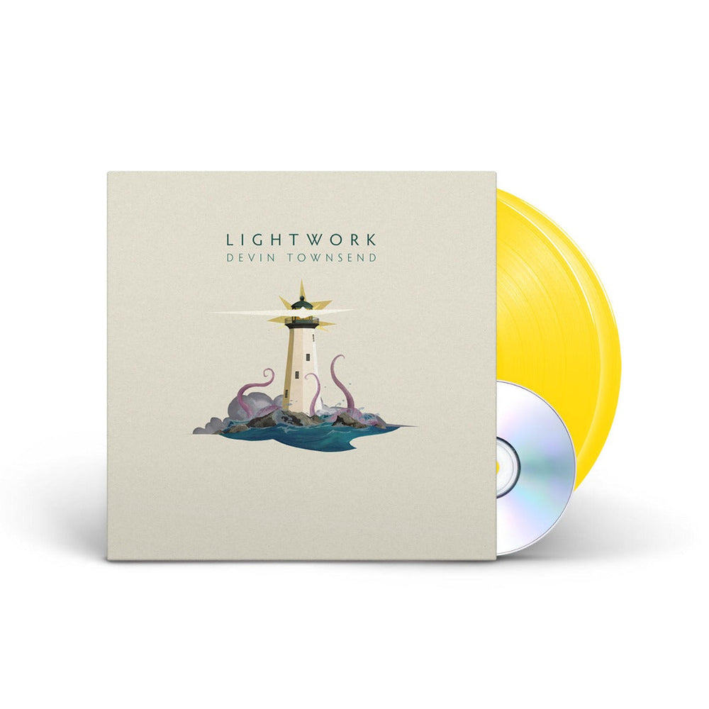 Devin Townsend - Lightwork (Indie Exclusive, Colored Vinyl, Yellow, 180 Gram Vinyl, Gatefold LP Jacket, Booklet, Bonus Cd) (2 Lp's) [Vinyl] (ONLINE ORDER ONLY)