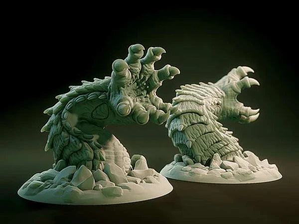 3D Printed Nafarrate Dhole Lovecraftian Bestiary 28 32 mm D&D (Online Only)