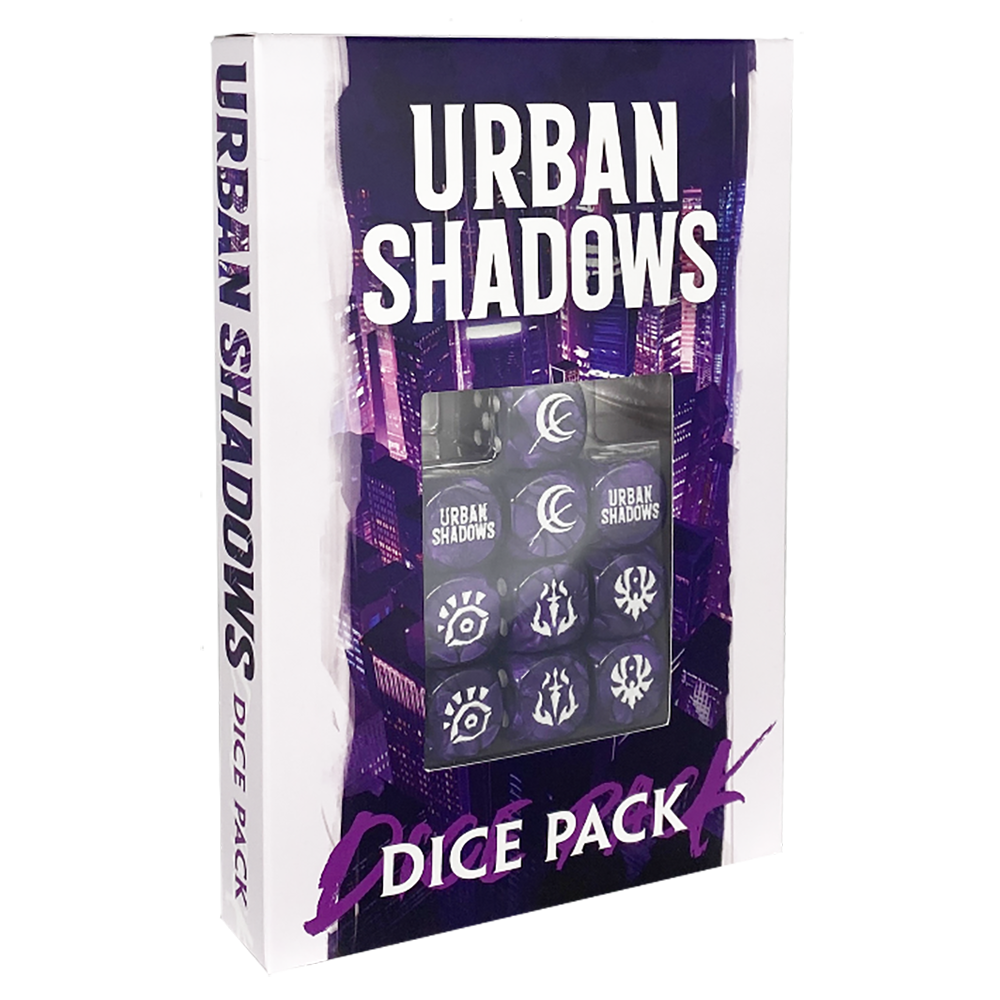 Urban Shadows RPG Dice Pack (ONLINE ORDER ONLY)