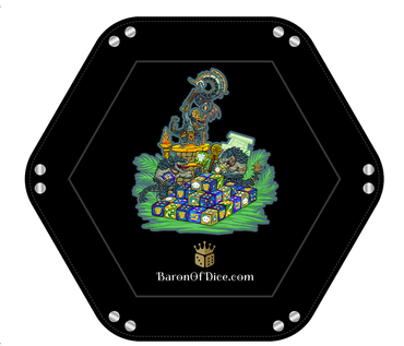 Celestial Dinosaurs | Premium Dice Tray