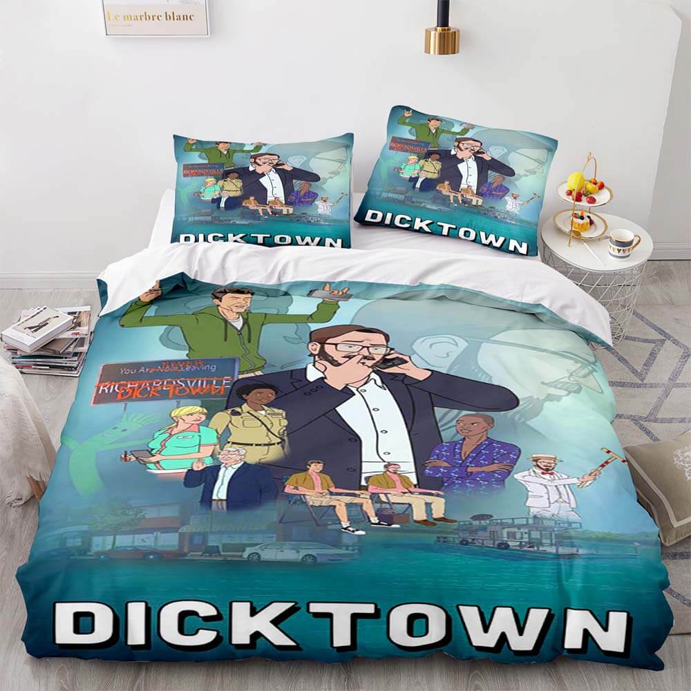 Dicktown Season 2 Bedding Set Quilt Duvet Cover Bedding Sets (Online Order Only)