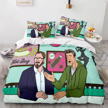 Dicktown Season 2 Bedding Set Quilt Duvet Cover Bedding Sets (Online Order Only)