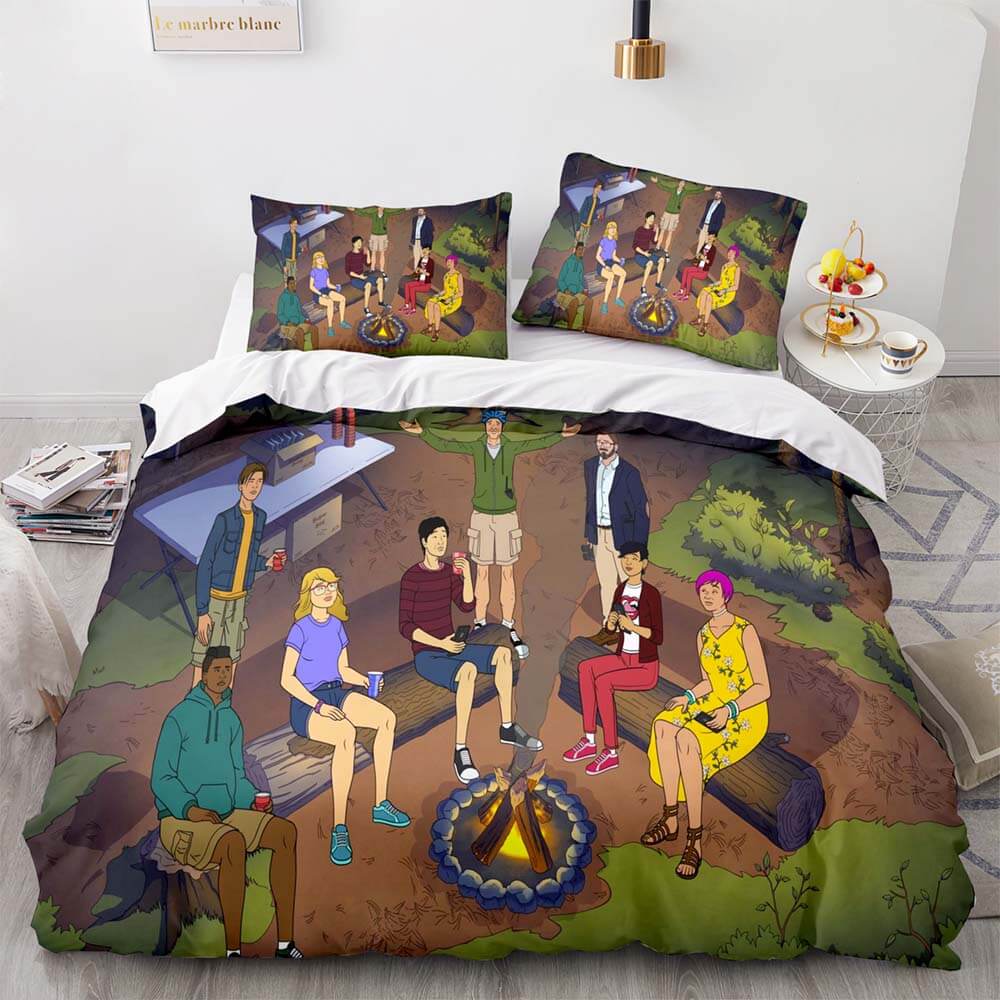 Dicktown Season 2 Bedding Set Quilt Duvet Cover Bedding Sets (Online Order Only)