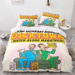 Dicktown Season 2 Bedding Set Quilt Duvet Cover Bedding Sets (Online Order Only)