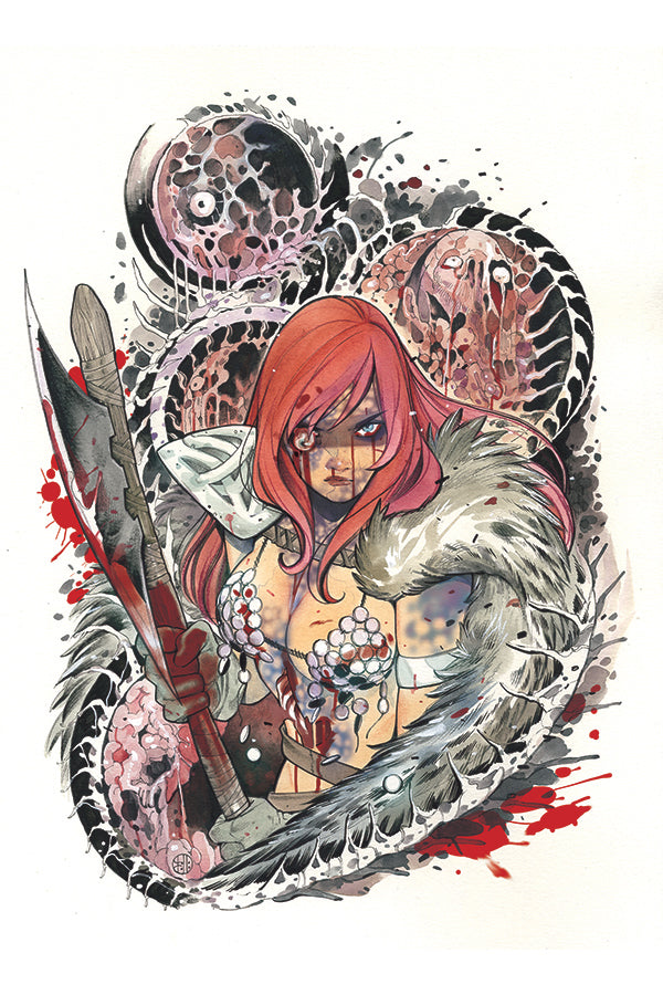 Die!Namite #1 Peach Momoko Virgin Red Sonja Shared Variant (10/14/2020) Dynamite (ONLINE ORDER ONLY)