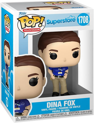 Superstore Dina Fox Funko Pop Vinyl Figure #1708 with Funko Protector (Online Order Only)