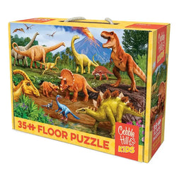 Dinos 35 Piece Floor Jigsaw Puzzle Cobble Hill (ONLINE ORDER ONLY)