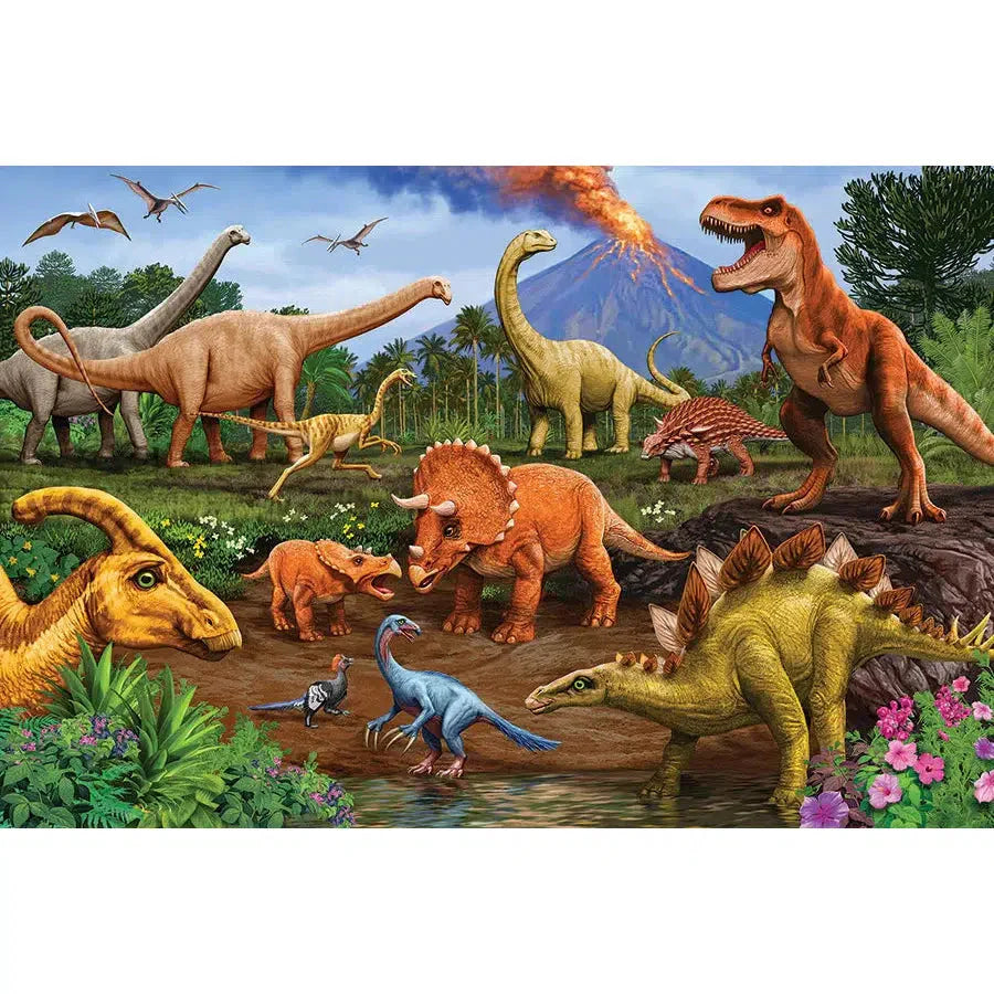 Dinos 36 Piece Floor Jigsaw Puzzle Cobble Hill (ONLINE ORDER ONLY)