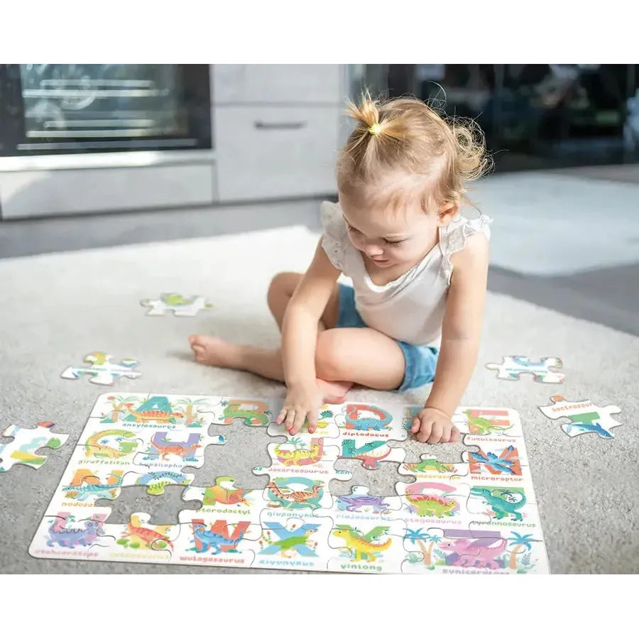 Dinosaur Alphabet 35 Piece Floor Jigsaw Puzzle Cobble Hill (ONLINE ORDER ONLY)