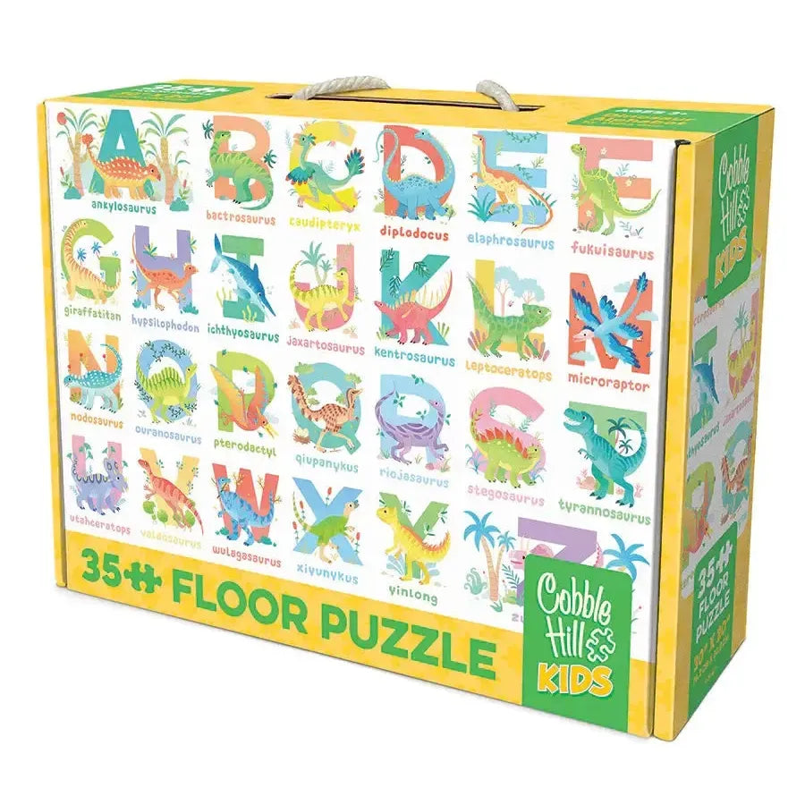 Dinosaur Alphabet 35 Piece Floor Jigsaw Puzzle Cobble Hill (ONLINE ORDER ONLY)